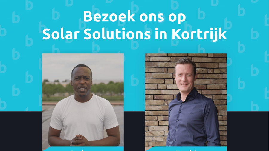 BluBase staat op Solar Solutions Kortrijk!