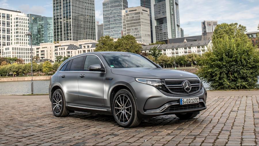 Essai routier de l'EQC 400 4MATIC (année modèle 21) de Mercedes