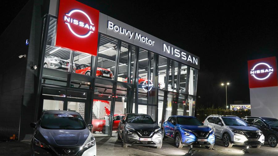 Nouvelle concession Nissan à Gerpinnes