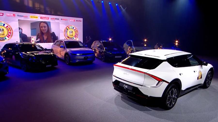 Kia EV6 uitgeroepen tot 'Auto van het Jaar'