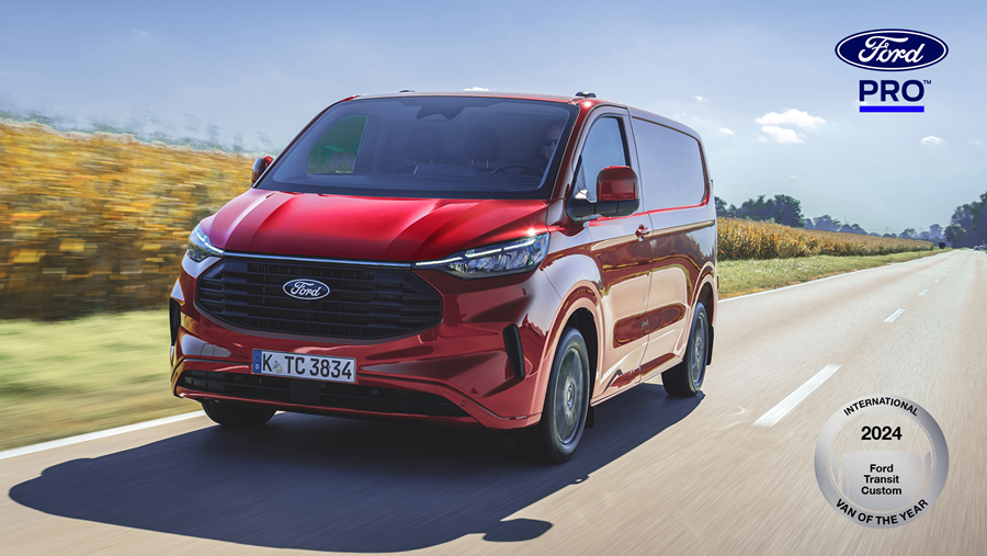 Cinquième prix international du véhicule utilitaire de l'année pour le Ford Transit