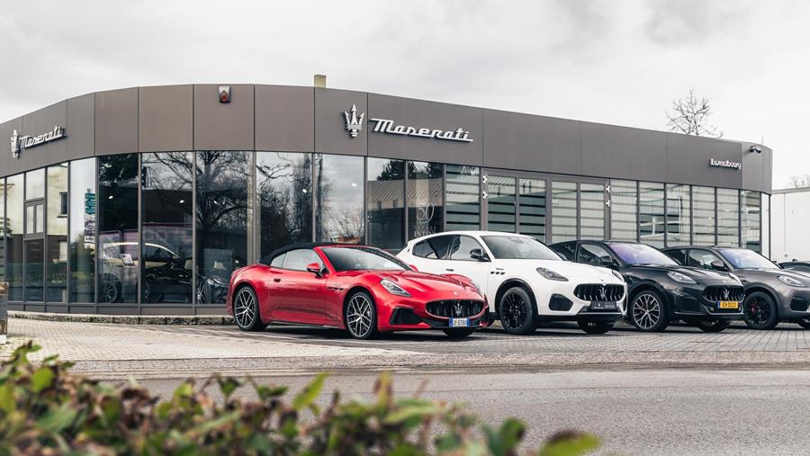 Maserati présente un nouveau concept store à Bertrange
