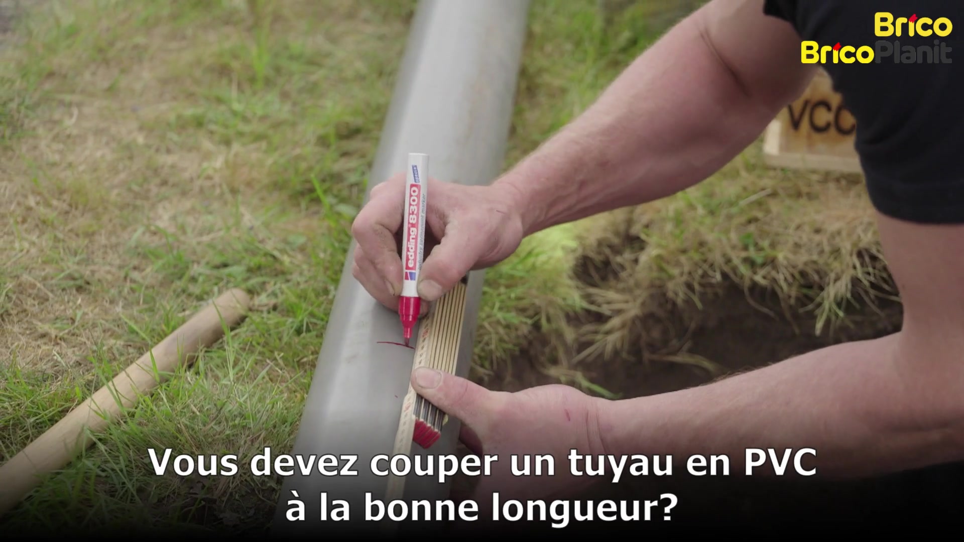 Comment couper un tuyau en PVC sur mesure?